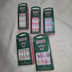 Impress And Kiss Wicked Press-on Nail Collection NIB